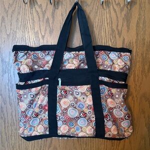 Colorful Patterned Tote Bag